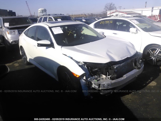 JHMFC1F74JX028886 - 2018 HONDA CIVIC EXL Ağ foto 1