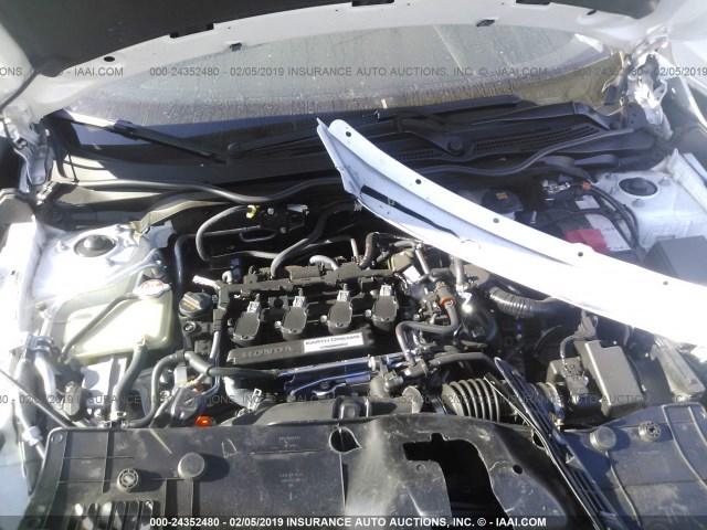 JHMFC1F74JX028886 - 2018 HONDA CIVIC EXL Ağ foto 10