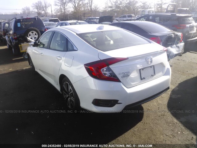 JHMFC1F74JX028886 - 2018 HONDA CIVIC EXL Ağ foto 3