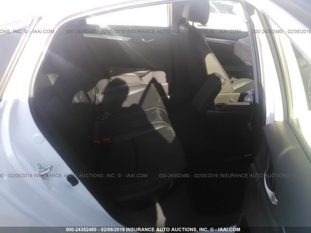 JHMFC1F74JX028886 - 2018 HONDA CIVIC EXL Ağ foto 8