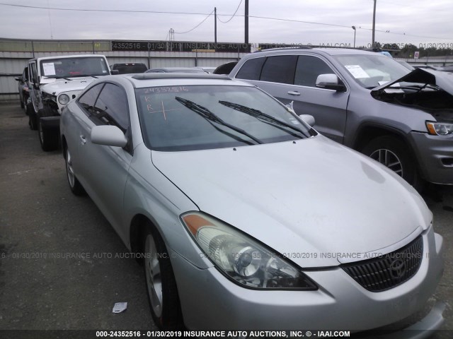 4T1CA38P24U004266 - 2004 TOYOTA CAMRY SOLARA SE/SLE ვერცხლისფერი ფოტო 1