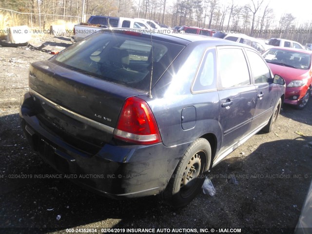 1G1ZS618X6F105152 - 2006 CHEVROLET MALIBU MAXX LS BLUE photo 4