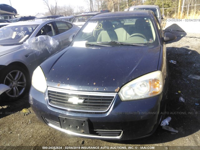 1G1ZS618X6F105152 - 2006 CHEVROLET MALIBU MAXX LS BLUE photo 6