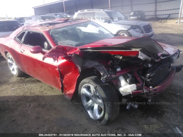 2C3CDYAG7CH226195 - 2012 DODGE CHALLENGER SXT RED photo 6