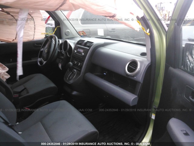 5J6YH28797L011915 - 2007 HONDA ELEMENT EX BLACK photo 5