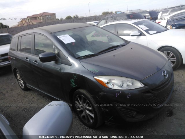 JM1CW2CL1C0129625 - 2012 MAZDA 5 GREEN photo 1