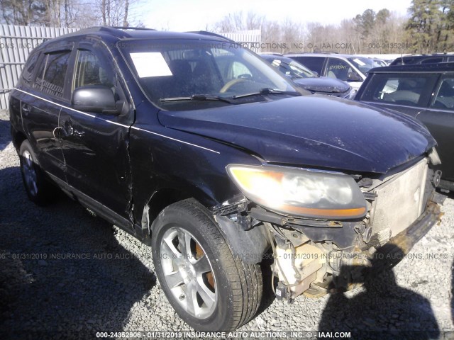 5NMSH73E57H000894 - 2007 HYUNDAI SANTA FE SE/LIMITED BLACK photo 1