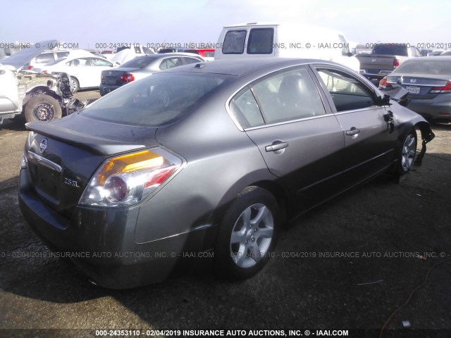 1N4AL21EX9N436345 - 2009 NISSAN ALTIMA 2.5/2.5S GRAY photo 4