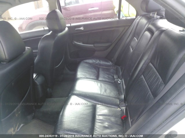 1HGCM66526A026093 - 2006 HONDA ACCORD EX SILVER photo 8