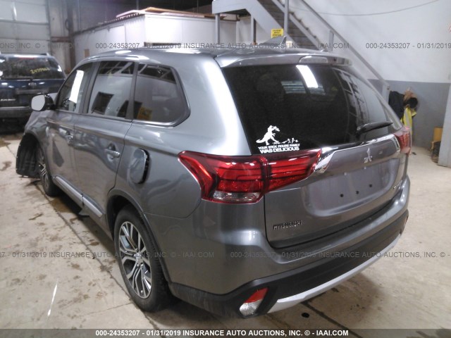 JA4AD2A39JZ064073 - 2018 MITSUBISHI OUTLANDER ES GRAY photo 3