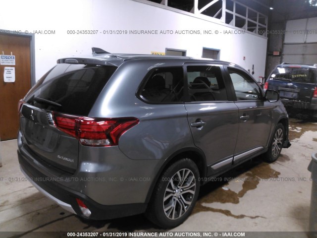 JA4AD2A39JZ064073 - 2018 MITSUBISHI OUTLANDER ES GRAY photo 4