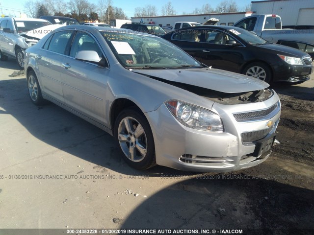 1G1ZD5EU0CF382108 - 2012 CHEVROLET MALIBU 2LT SILVER photo 1