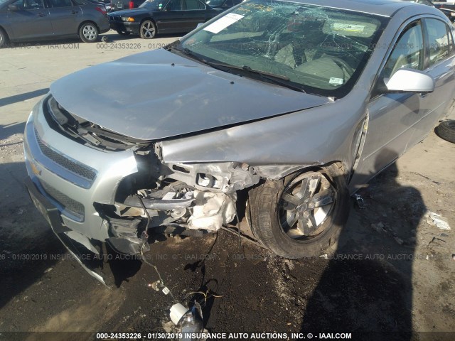 1G1ZD5EU0CF382108 - 2012 CHEVROLET MALIBU 2LT SILVER photo 6