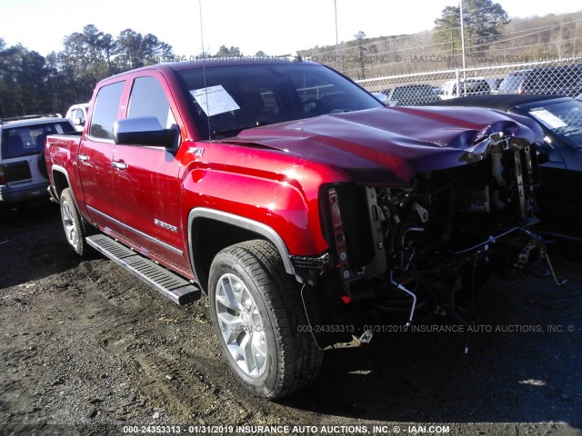 3GTU2NEC5JG188250 - 2018 GMC SIERRA K1500 SLT RED photo 3