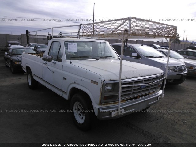 1FTCF15Y5EPA01336 - 1984 FORD F150 WHITE photo 1