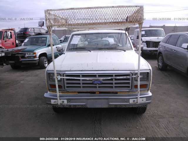 1FTCF15Y5EPA01336 - 1984 FORD F150 WHITE photo 6