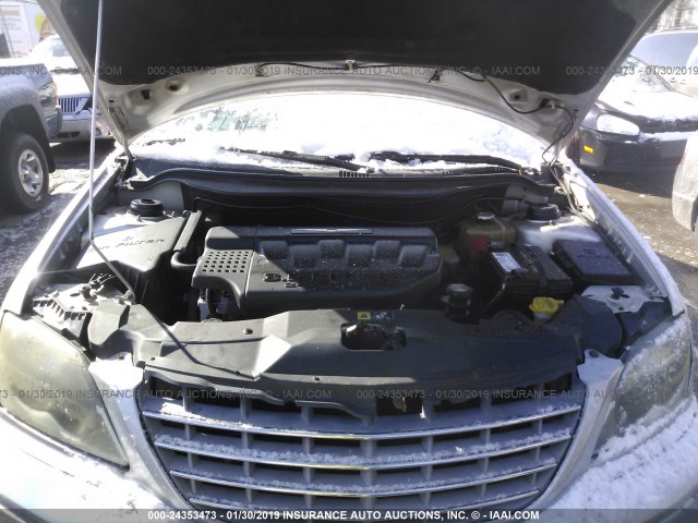 2C4GM684X5R670441 - 2005 CHRYSLER PACIFICA TOURING SILVER photo 10