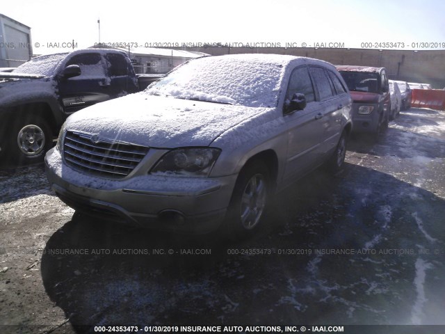 2C4GM684X5R670441 - 2005 CHRYSLER PACIFICA TOURING SILVER photo 2