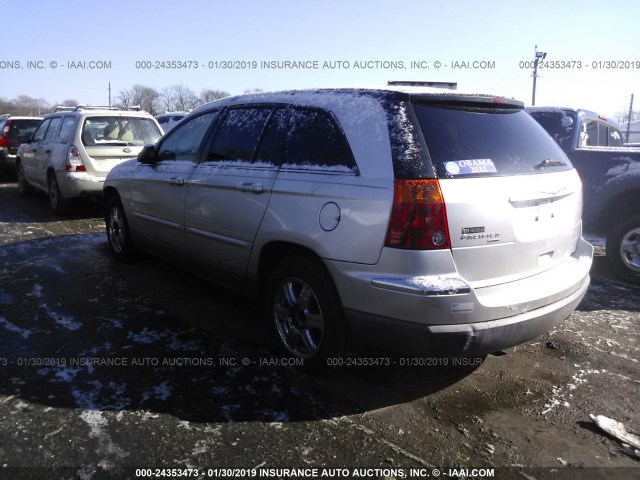 2C4GM684X5R670441 - 2005 CHRYSLER PACIFICA TOURING SILVER photo 3