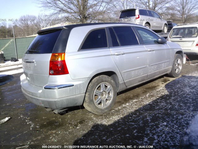 2C4GM684X5R670441 - 2005 CHRYSLER PACIFICA TOURING SILVER photo 4