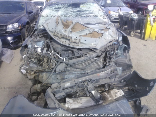 JM1BL1U55B1388142 - 2011 MAZDA 3 S BLUE photo 6