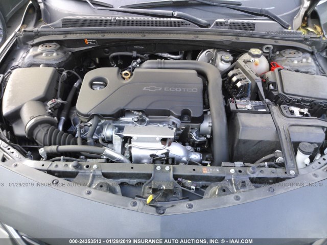 1G1ZB5ST2HF248144 - 2017 CHEVROLET MALIBU LS GRAY photo 10