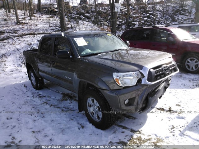 3TMLU4EN6FM164601 - 2015 TOYOTA TACOMA DOUBLE CAB/TRD PRO BROWN photo 1