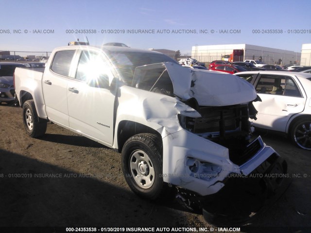 1GCGSBEA2G1299663 - 2016 CHEVROLET COLORADO WHITE photo 1