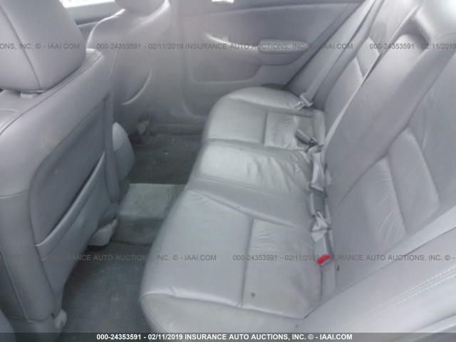 1HGCM6656A034602 - 2006 HONDA ACCORD SILVER photo 8