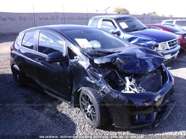 3HGGK5H86FM773773 - 2015 HONDA FIT EX/EXL BLACK photo 1