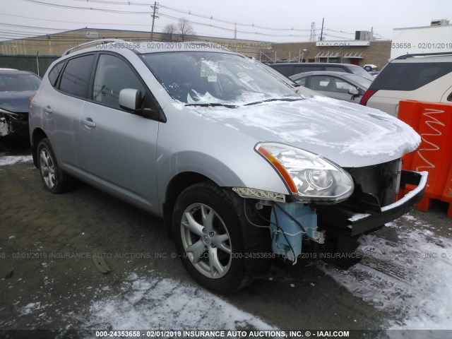 JN8AS58V89W182704 - 2009 NISSAN ROGUE S/SL SILVER photo 1