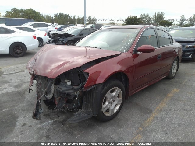 1N4AL11D53C235439 - 2003 NISSAN ALTIMA S/SL BURGUNDY photo 2