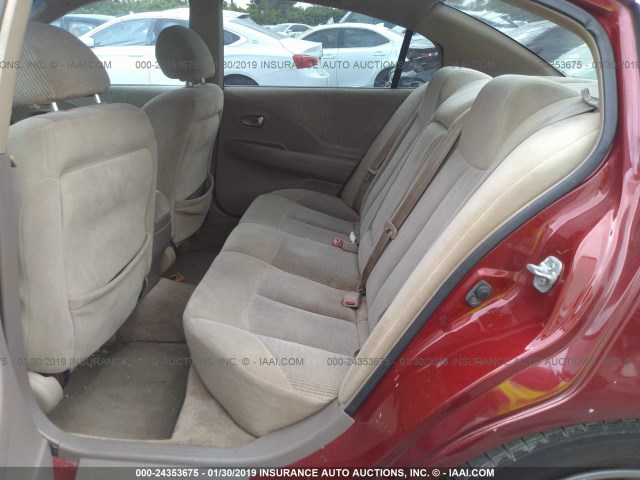 1N4AL11D53C235439 - 2003 NISSAN ALTIMA S/SL BURGUNDY photo 8