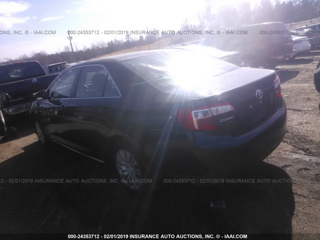 4T1BF1FK6CU060105 - 2012 TOYOTA CAMRY SE/LE/XLE 黑色 照片 3