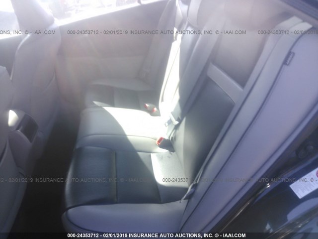 4T1BF1FK6CU060105 - 2012 TOYOTA CAMRY SE/LE/XLE 黑色 照片 8