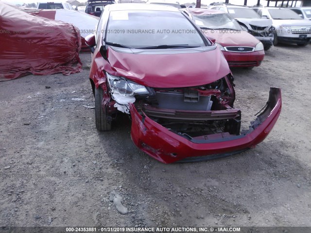 3HGGK5H83FM777490 - 2015 HONDA FIT EX/EXL RED photo 6