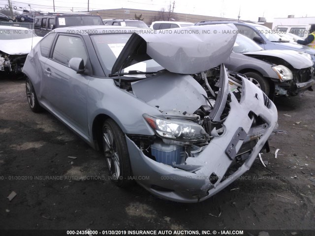 JTKJF5C71B3009440 - 2011 TOYOTA SCION TC ნაცრისფერი ფოტო 1