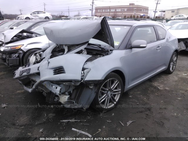 JTKJF5C71B3009440 - 2011 TOYOTA SCION TC ნაცრისფერი ფოტო 2