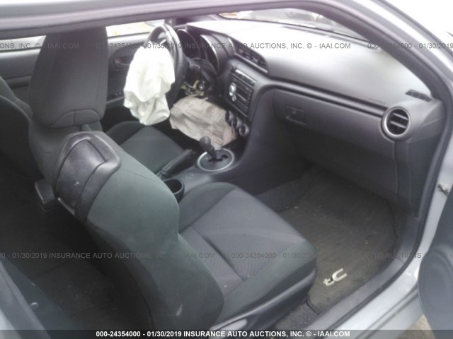 JTKJF5C71B3009440 - 2011 TOYOTA SCION TC ნაცრისფერი ფოტო 5