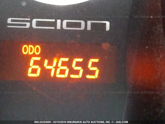 JTKJF5C71B3009440 - 2011 TOYOTA SCION TC ნაცრისფერი ფოტო 7