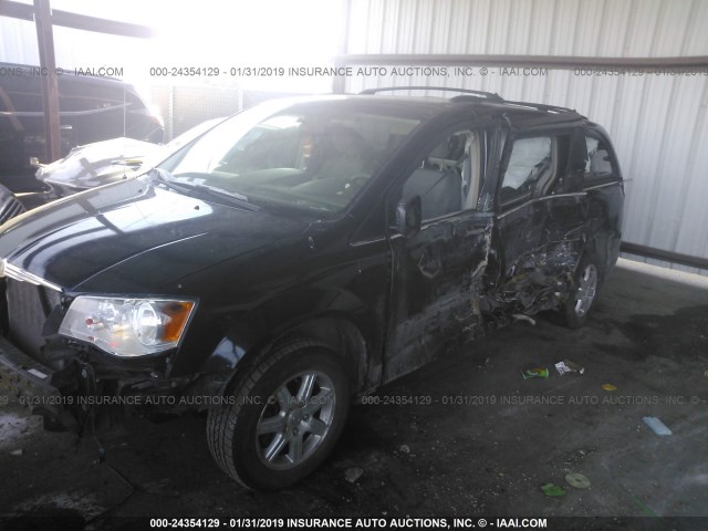 2A8HR54P08R710880 - 2008 CHRYSLER TOWN & COUNTRY TOURING BLACK photo 6