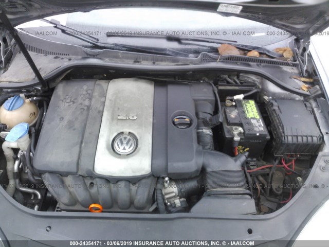 3VWPF71K97M085267 - 2007 VOLKSWAGEN JETTA 2.5 GRAY photo 10