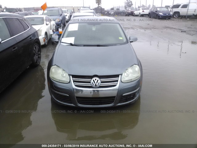 3VWPF71K97M085267 - 2007 VOLKSWAGEN JETTA 2.5 GRAY photo 6