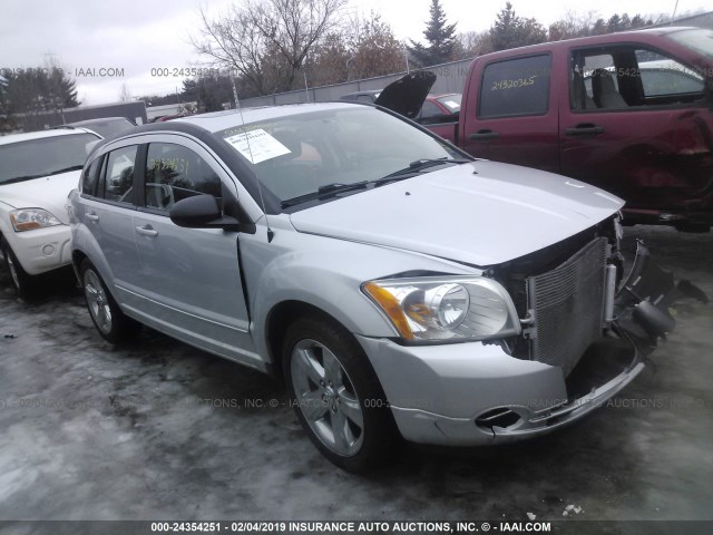 1B3CB8HB3BD268405 - 2011 DODGE CALIBER RUSH SILVER photo 1