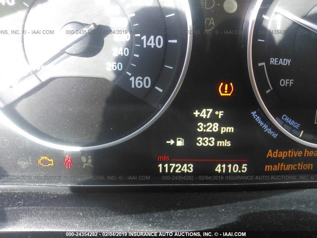 WBA3F9C54DF484102 - 2013 BMW ACTIVEHYBRID 3  WHITE photo 7