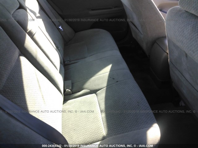4T1BE32K13U768296 - 2003 TOYOTA CAMRY LE/XLE/SE SILVER photo 8
