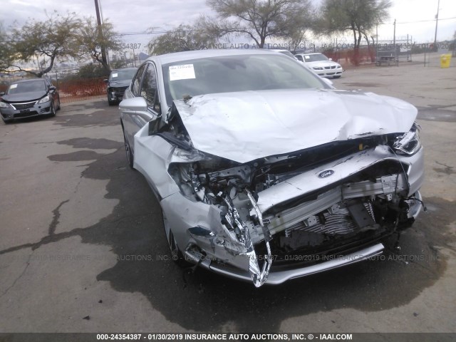 3FA6P0K97HR187594 - 2017 FORD FUSION TITANIUM SILVER photo 6