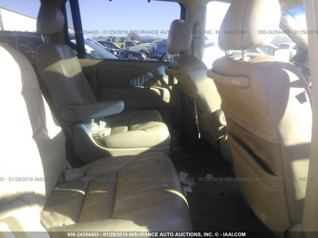 5FNRL38645B408583 - 2005 HONDA ODYSSEY EXL GOLD photo 8