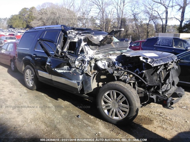 5LMFU27517LJ15963 - 2007 LINCOLN NAVIGATOR BLACK photo 1