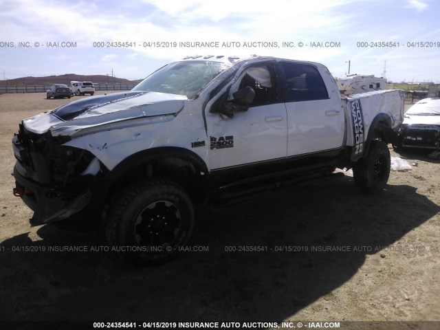 3C6TR5EJ3JG117237 - 2018 RAM 2500 POWERWAGON WHITE photo 2